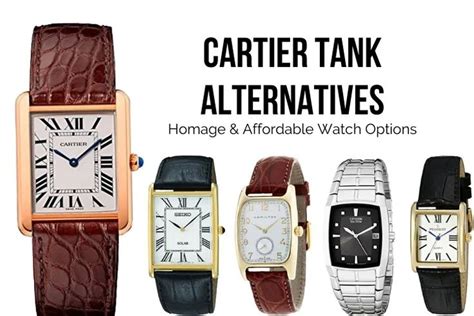 cheap cartier santos alternative|cartier tank alternatives.